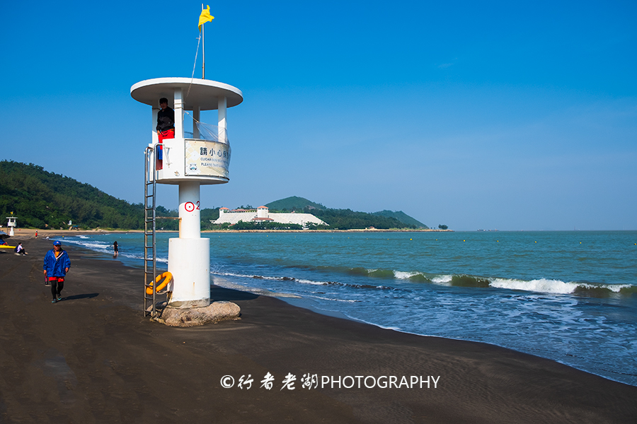 澳门可游泳的沙滩,澳门黑沙滩露营地