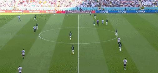 梅西首秀破门惜败沙特,梅西史上大比分输球