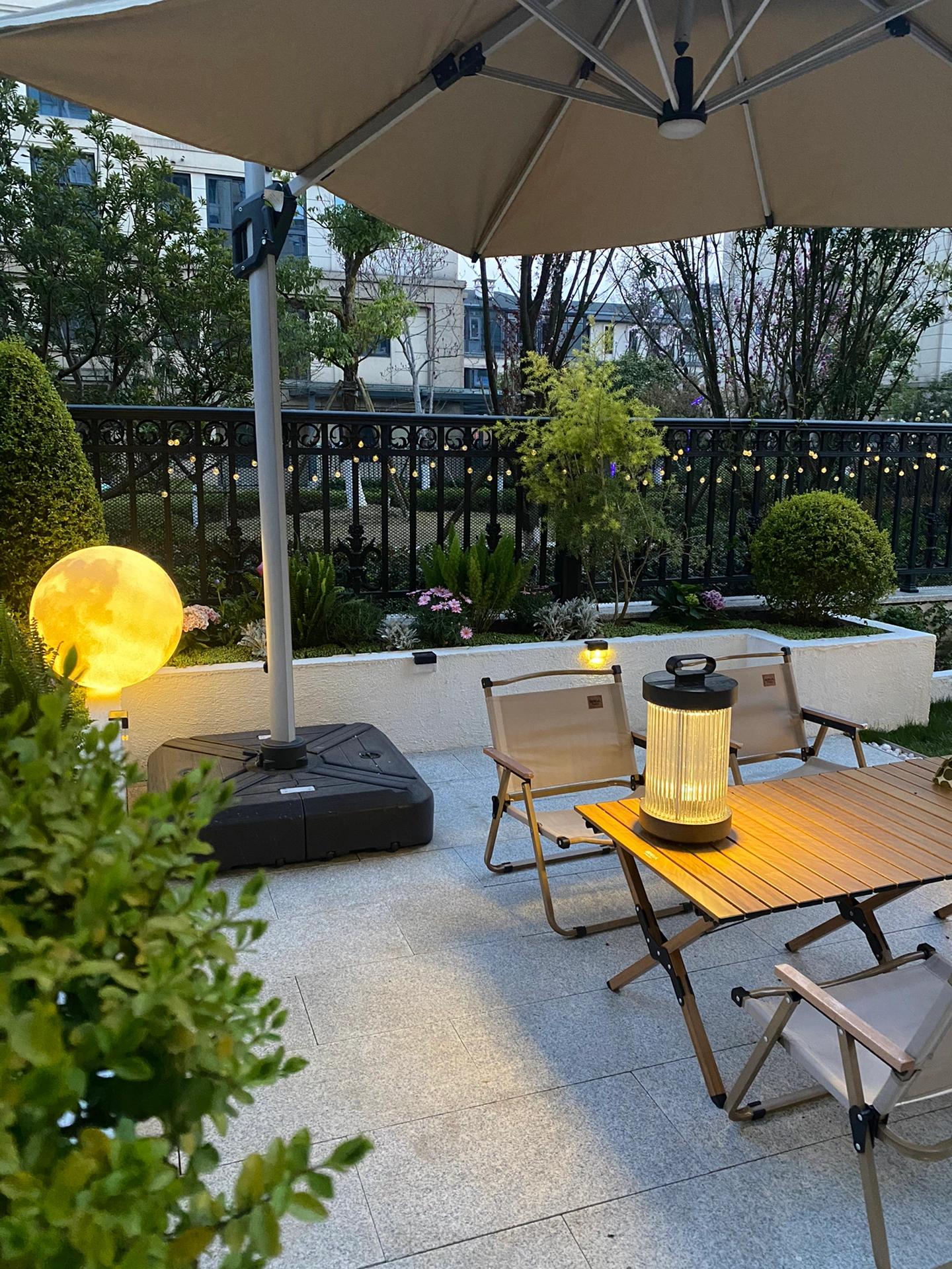 一楼小院简易小花园,100平米小院简单改造图