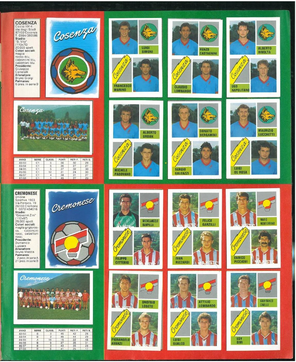 「忆意甲」一本意大利足球画册带你回顾1988/89赛季意甲联赛