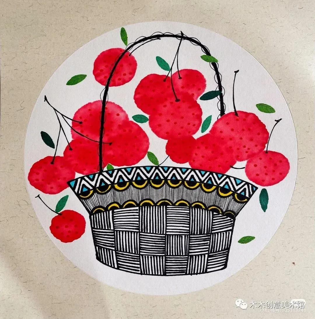 中国传统文化线描装饰，用马克笔将创意进行到底，力画国风绘画