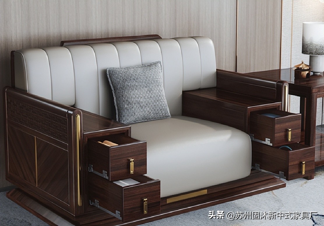 江苏实木中式沙发,中式实木整装沙发