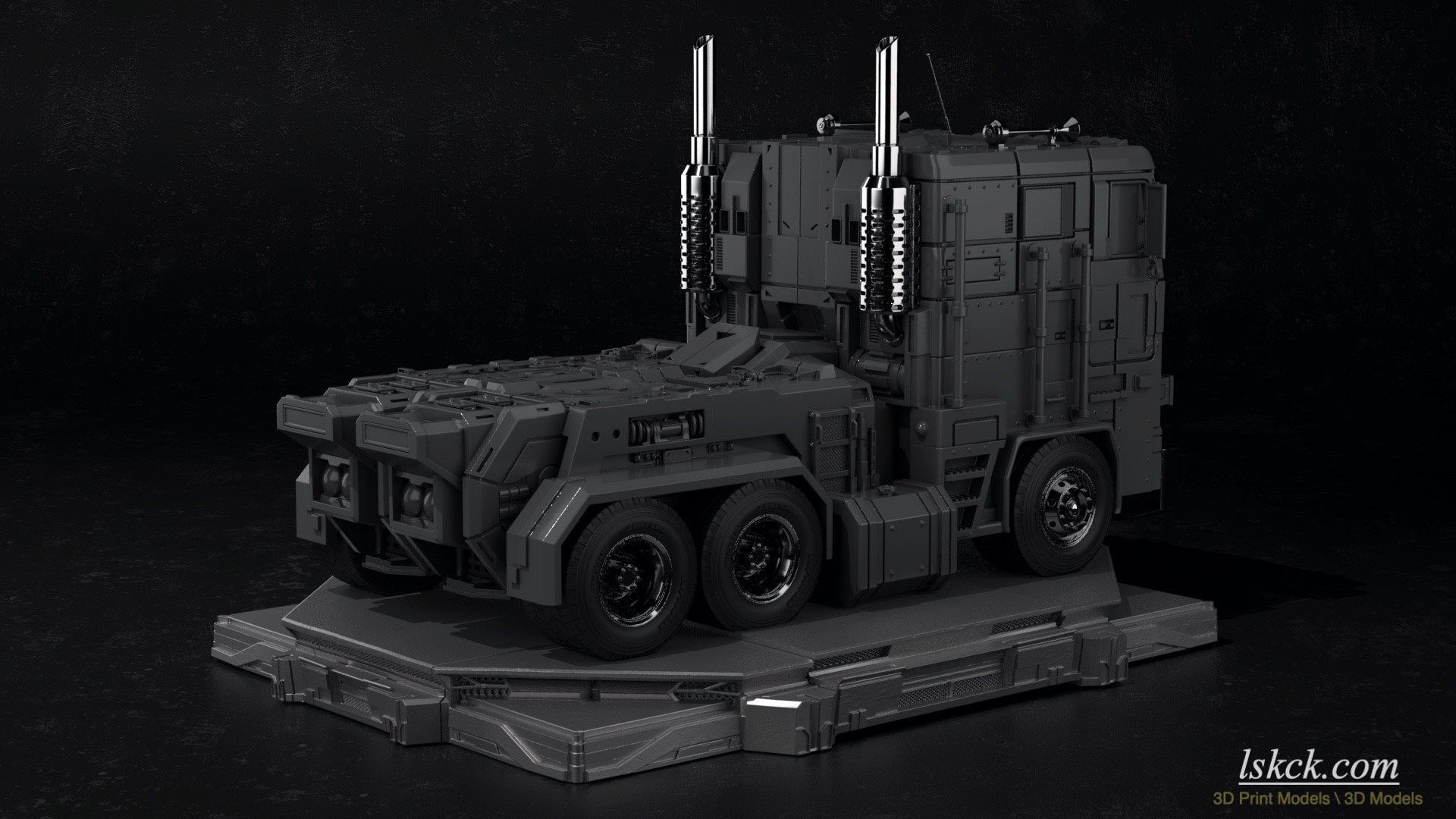 变形金刚3D打印模型,变形金刚擎天柱天火合体模型