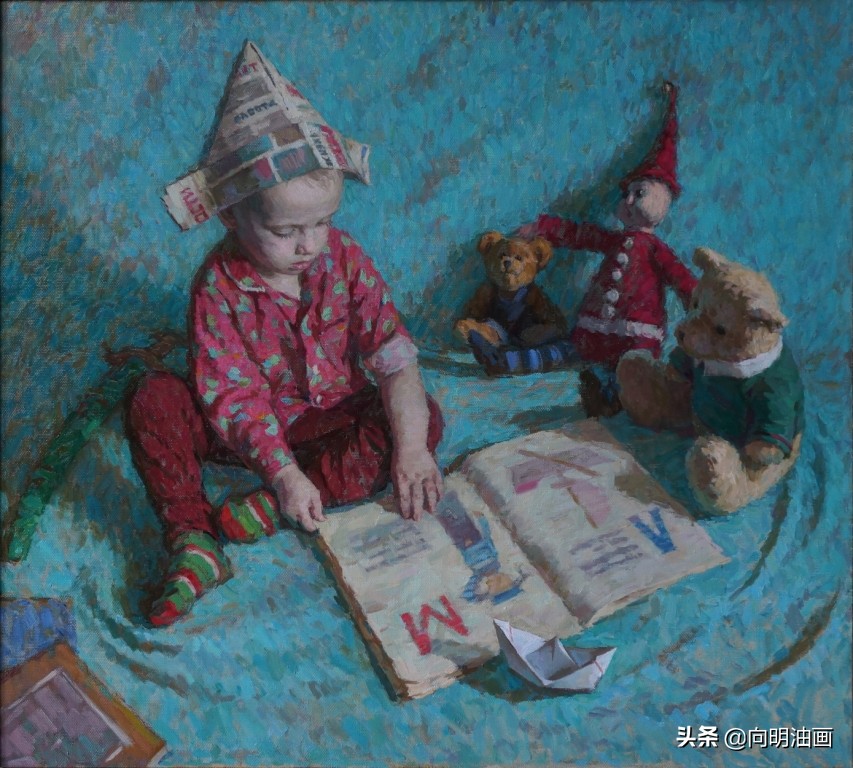 俄罗斯列宾美术学院油画肖像,列宾美术学院油画大师作品欣赏