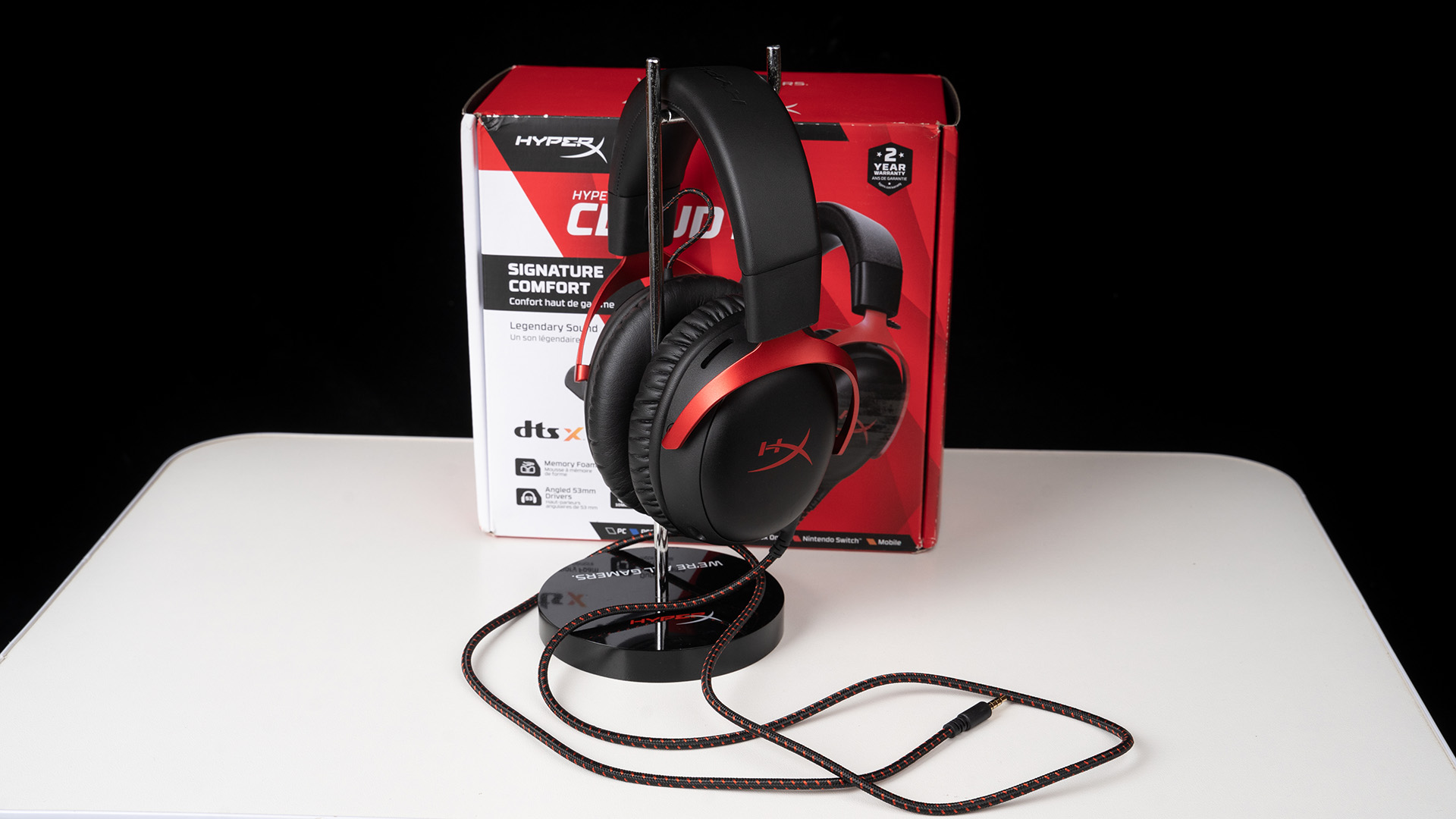 hyperx飓风3耳机听歌怎么样,无线版本hyperx飓风3游戏耳机