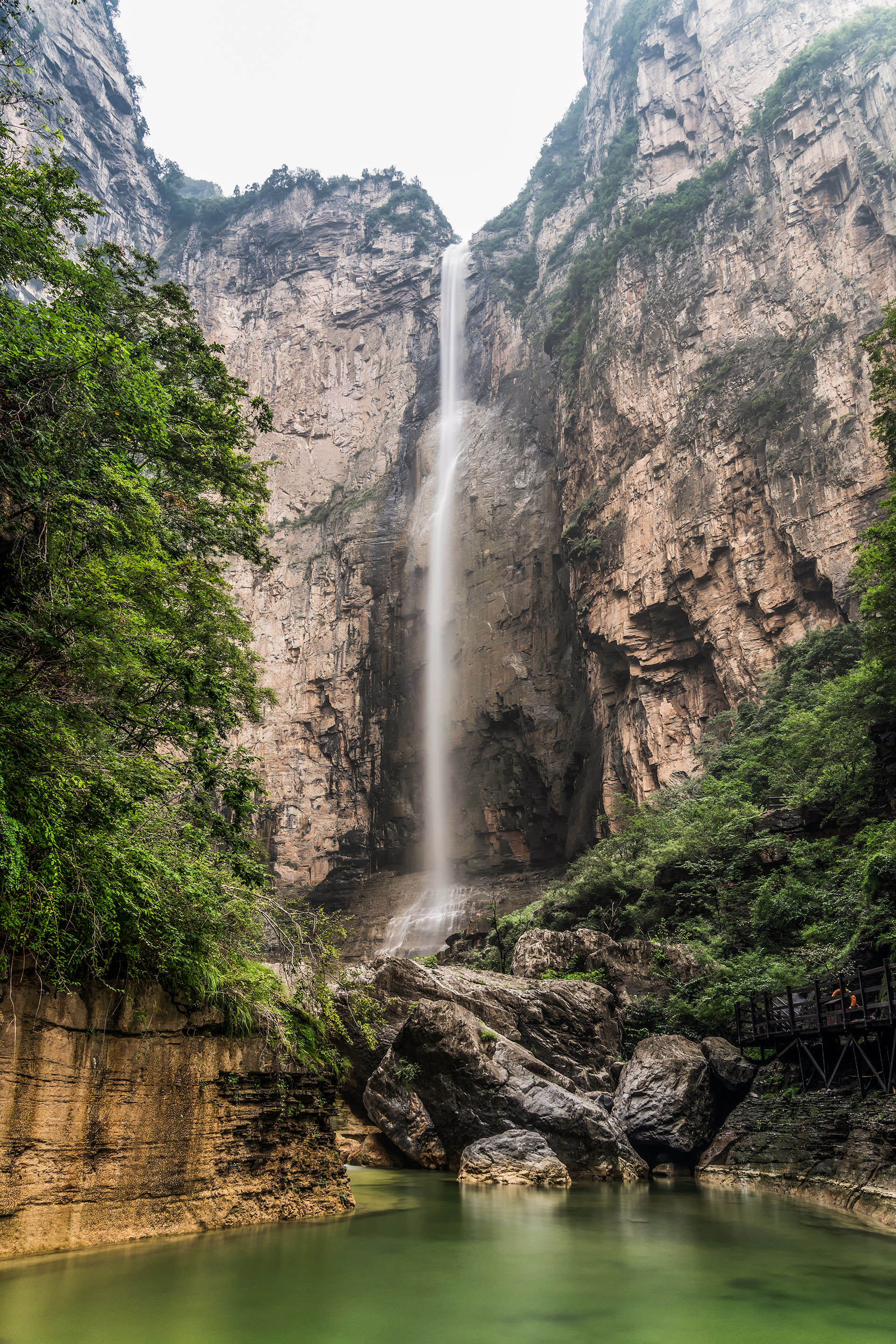 河南焦作一日游最佳路线图,河南焦作云台山游记