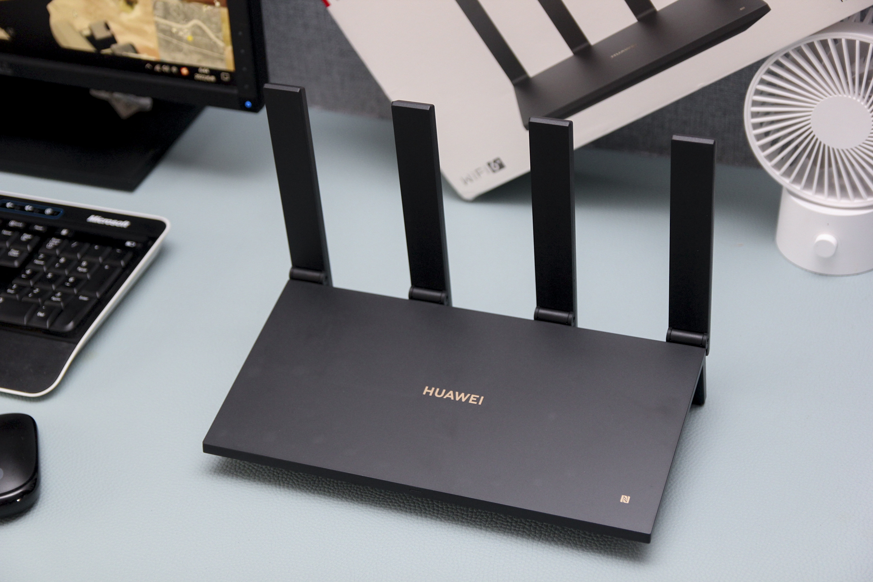 华为路由器ax6深度评测,华为路由器ax6穿墙能力