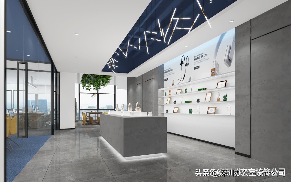 办公室装修设计效果图20平方,办公室装修设计创意图风格