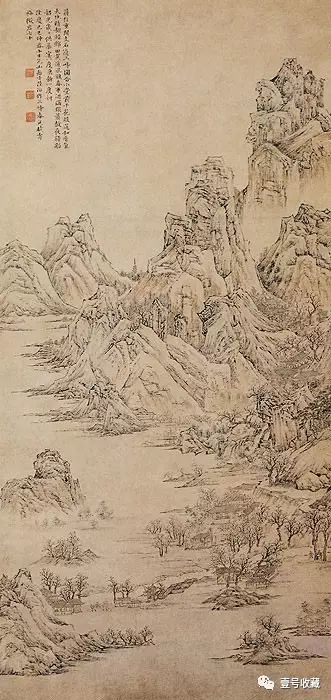 明代山水长卷图,明代山水100幅大饱眼福
