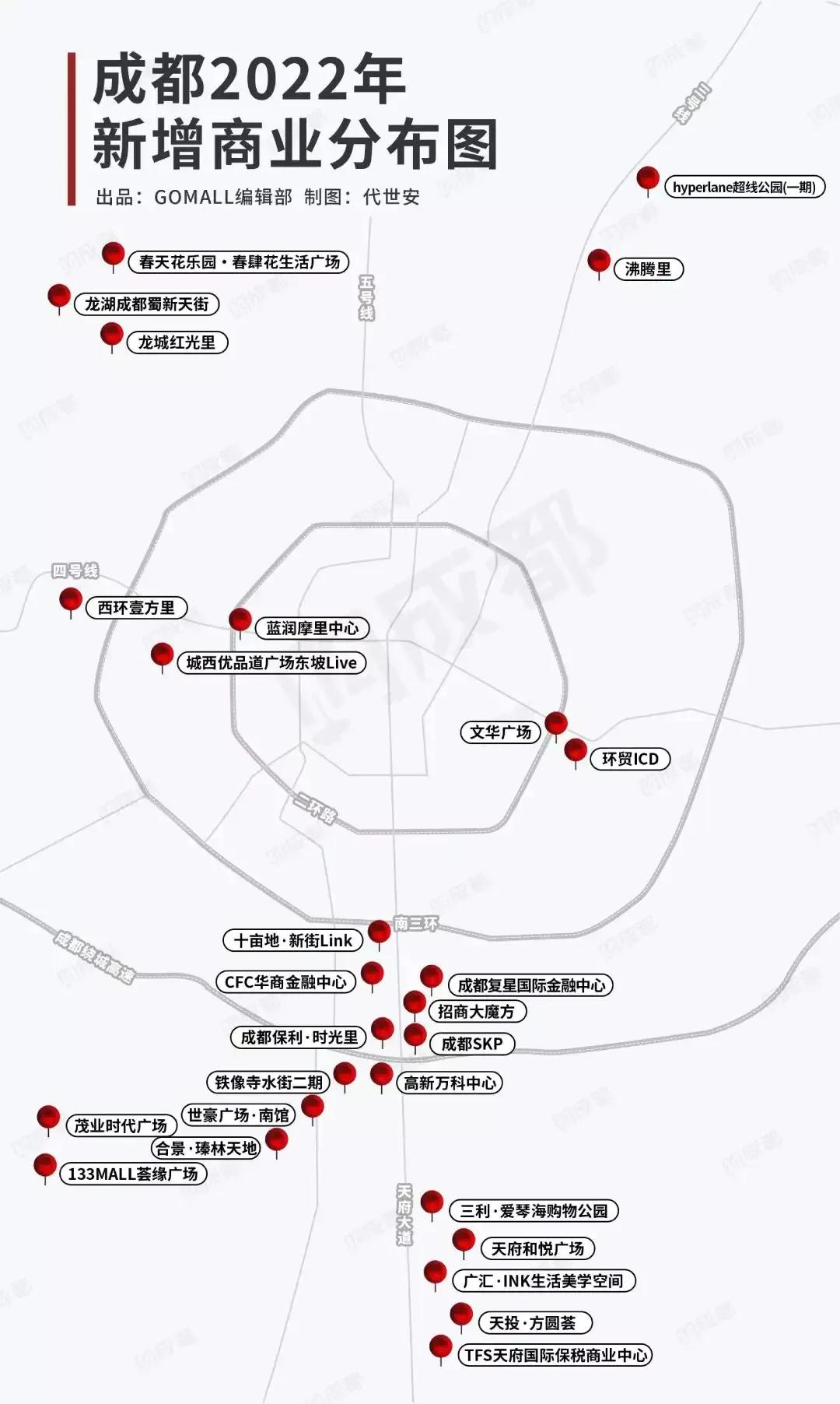 2022年成都新开商业综合体,蜀新天街规划图