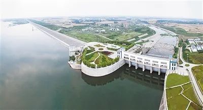 真实的燕山水库,叶县燕山水库风景图