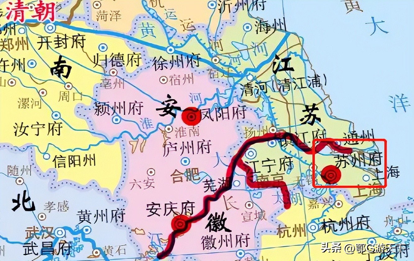 江苏的简称为什么是苏不是淮,江苏省为什么不简称吴而简称苏