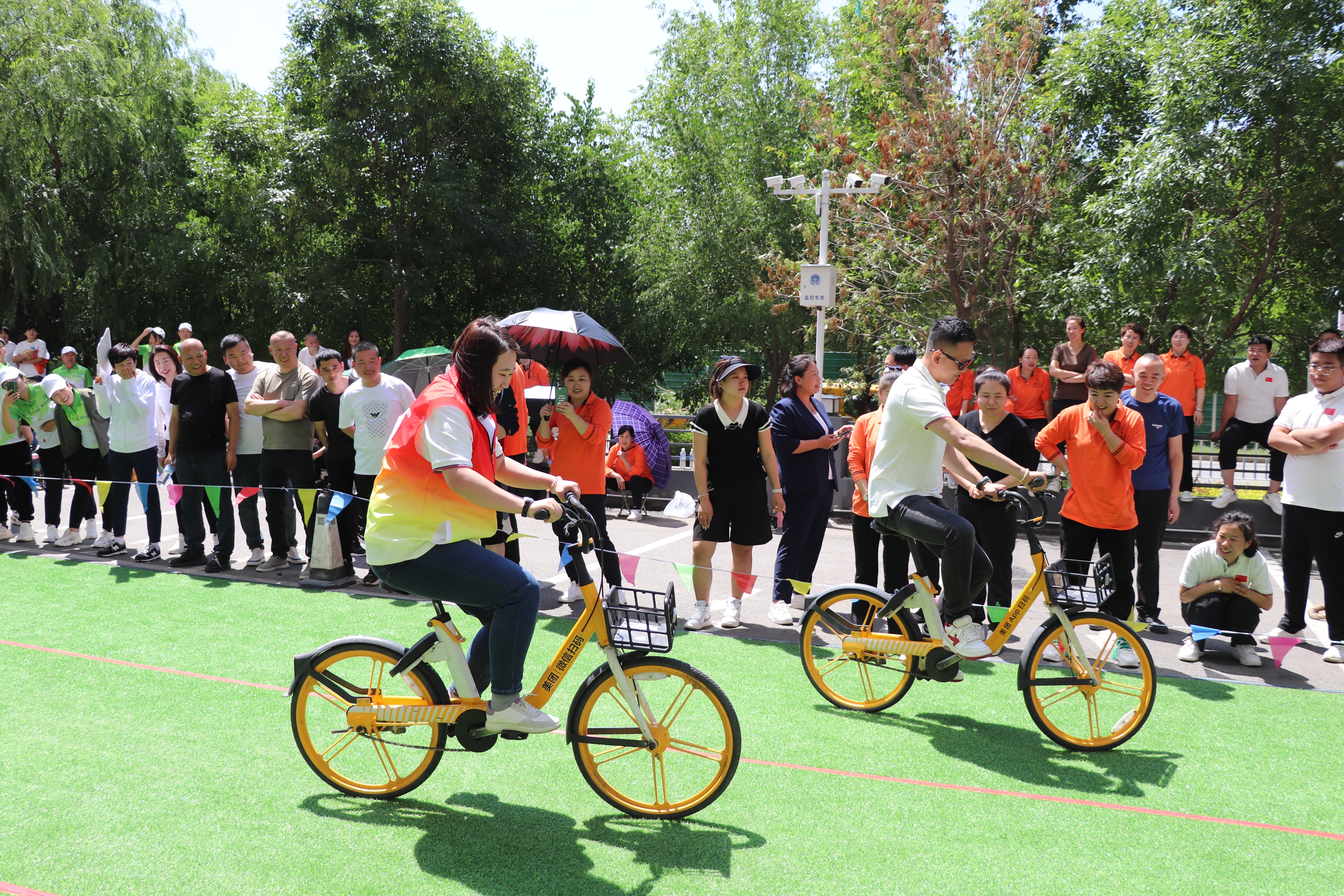 职工趣味运动会凝心聚力展风采,全区第二届职工趣味运动会