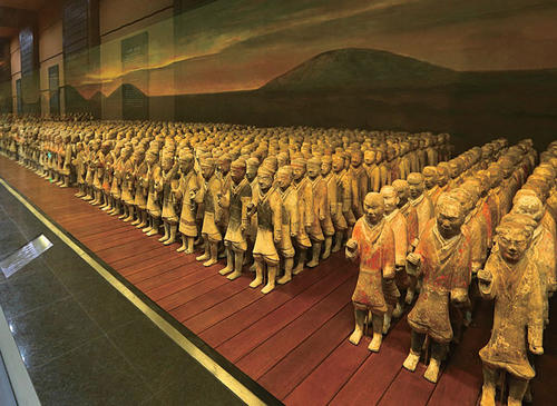 历史上的兵马俑古墓,秦始皇陵陪葬墓出土大量珍贵文物