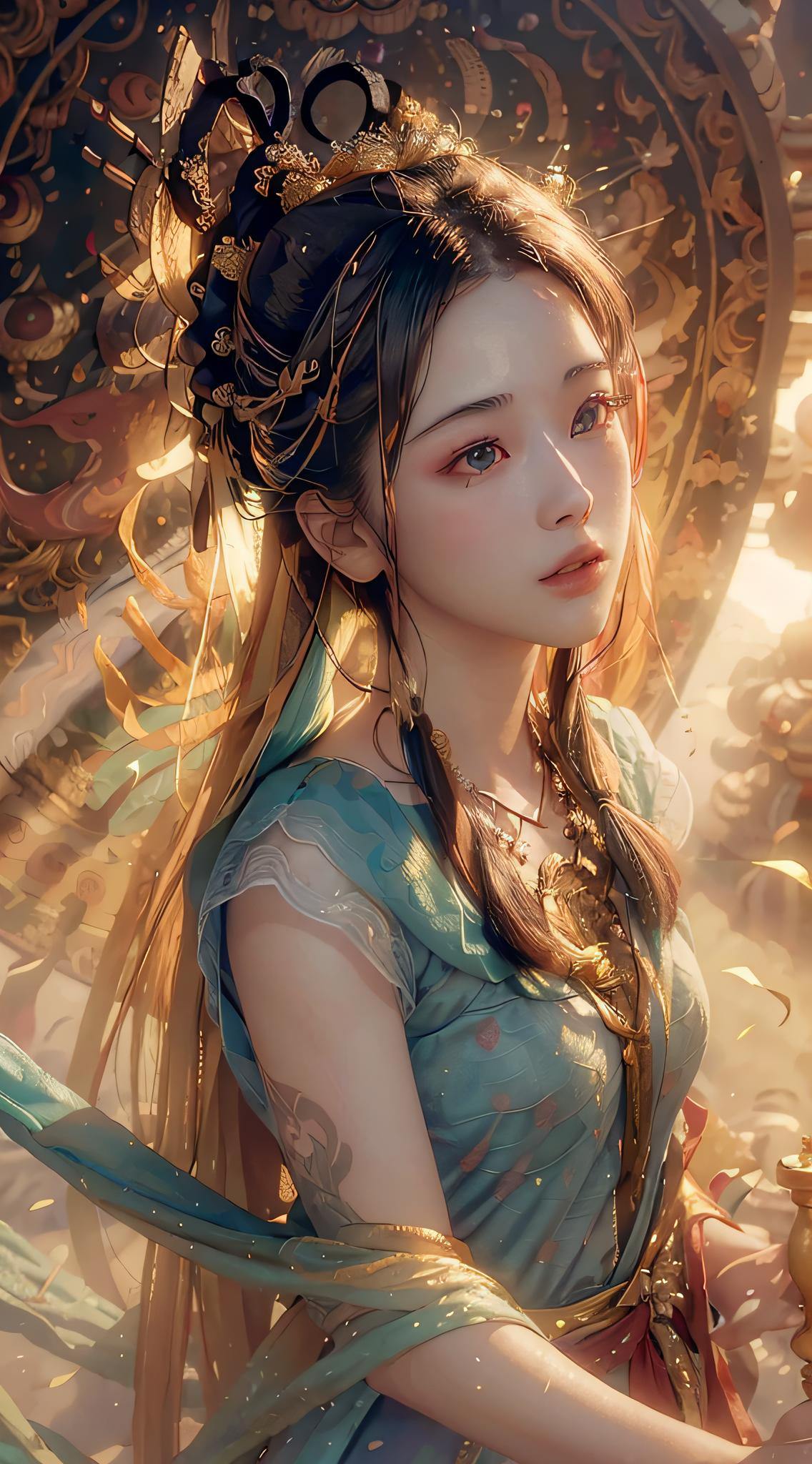 古风帝王美女壁纸图片,古风真人壁纸高清唯美女