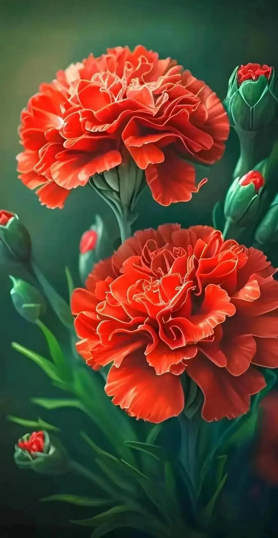 母亲节送给妈妈康乃馨的语录,康乃馨为妈妈们过母亲节