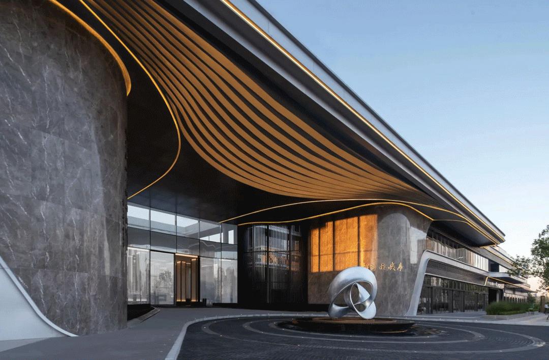 高档小区大门入口图片欣赏,高档小区大门入口门楼图