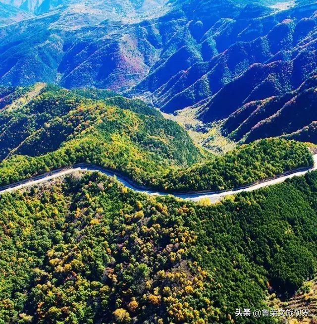 河南山西交界风景区,河南风景绝美的小县城