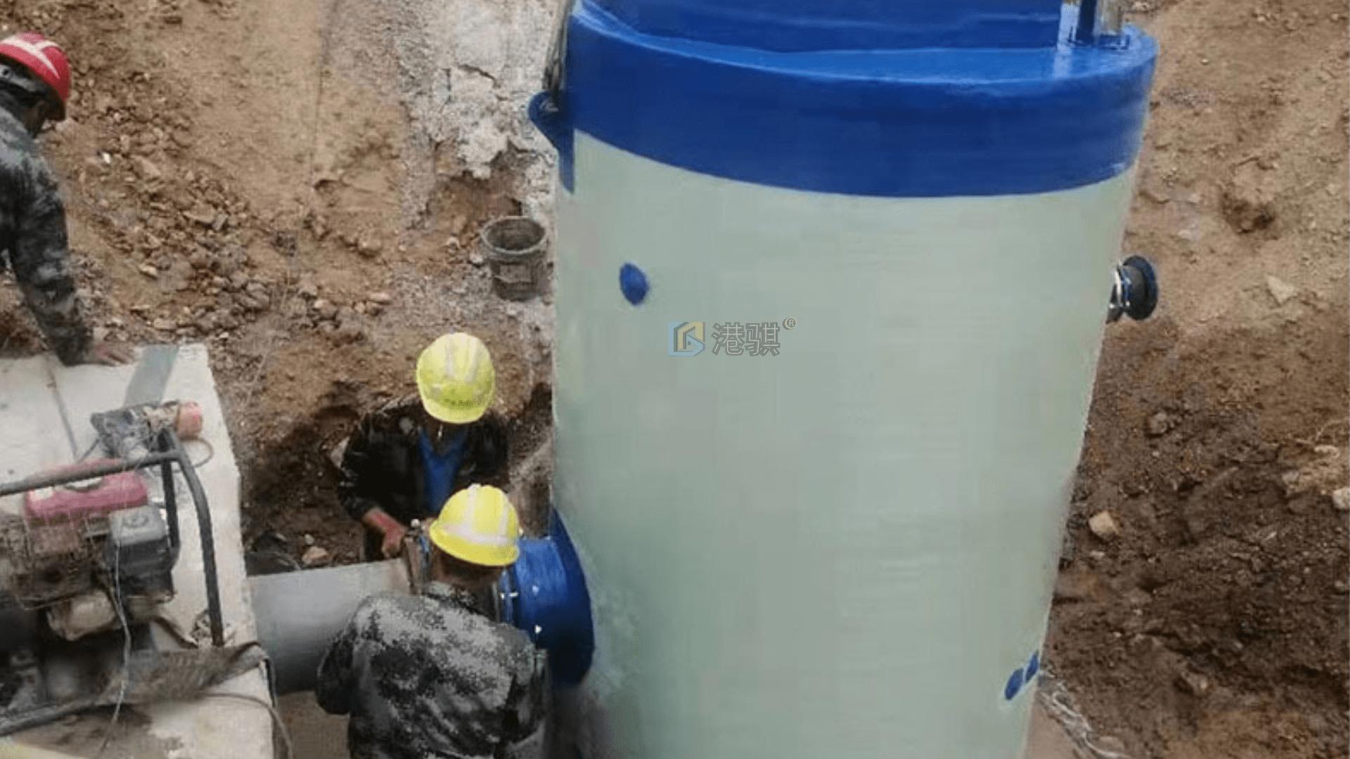 玻璃钢污水提升泵站配置以及优点,玻璃钢污水提升泵站规格