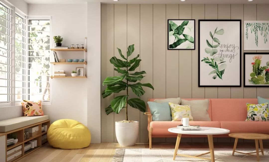 为整体装修加分壁纸选对是关键,简约壁纸ins高级质感治愈系