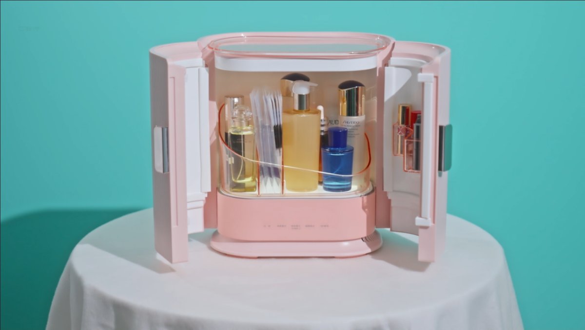 美妆冰箱值得买？极果网实测Leader：凭这三点值得