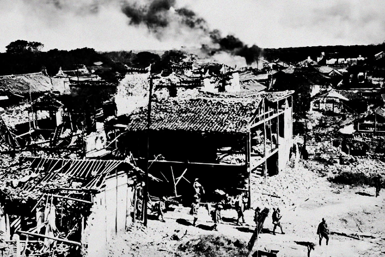 日军部队连续扫荡六个村庄,1944日本大扫荡过程