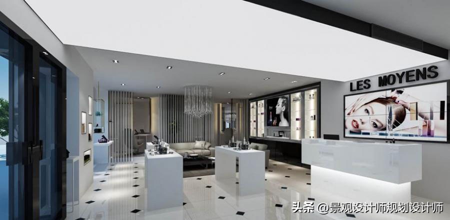 化妆品店小黑板设计,化妆品店设计案例分享