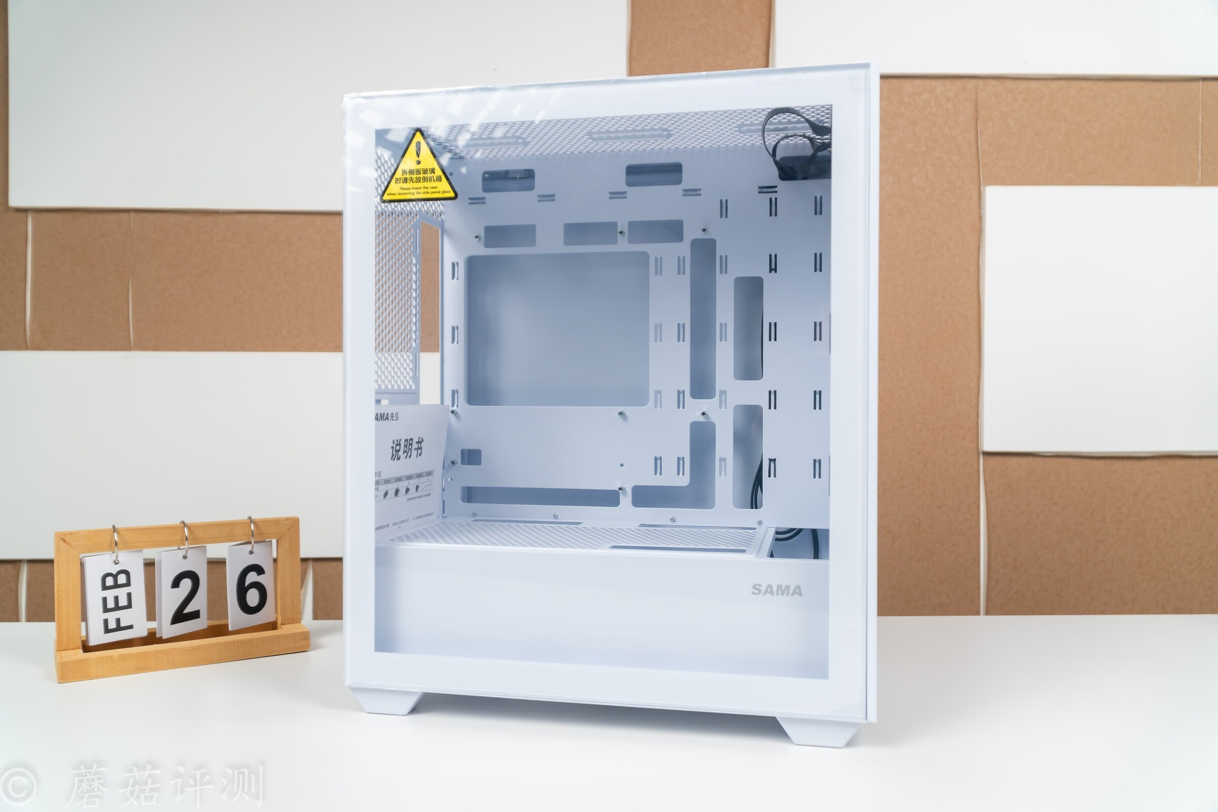 先马静音机箱散热测评,先马易大师进化版matx机箱