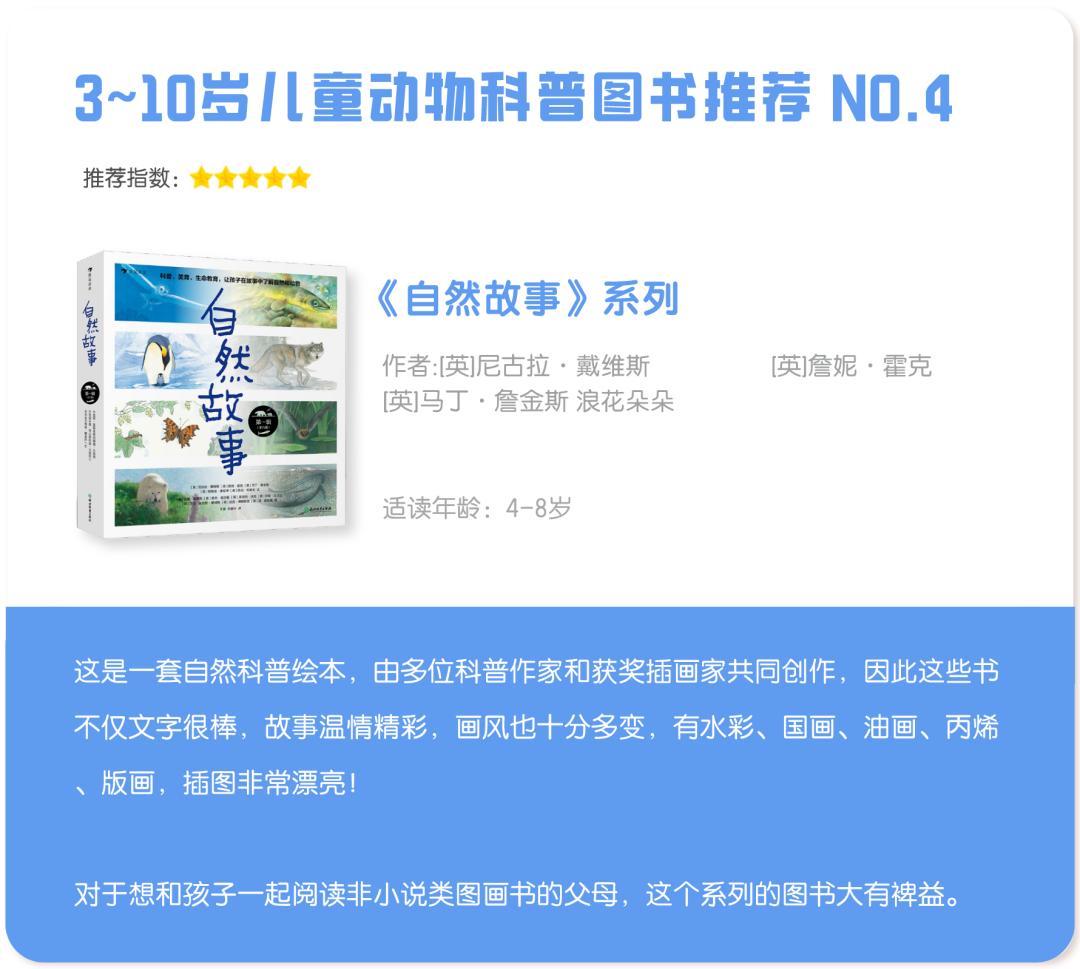 孩子被绘本吸引,动物类科普书有哪些