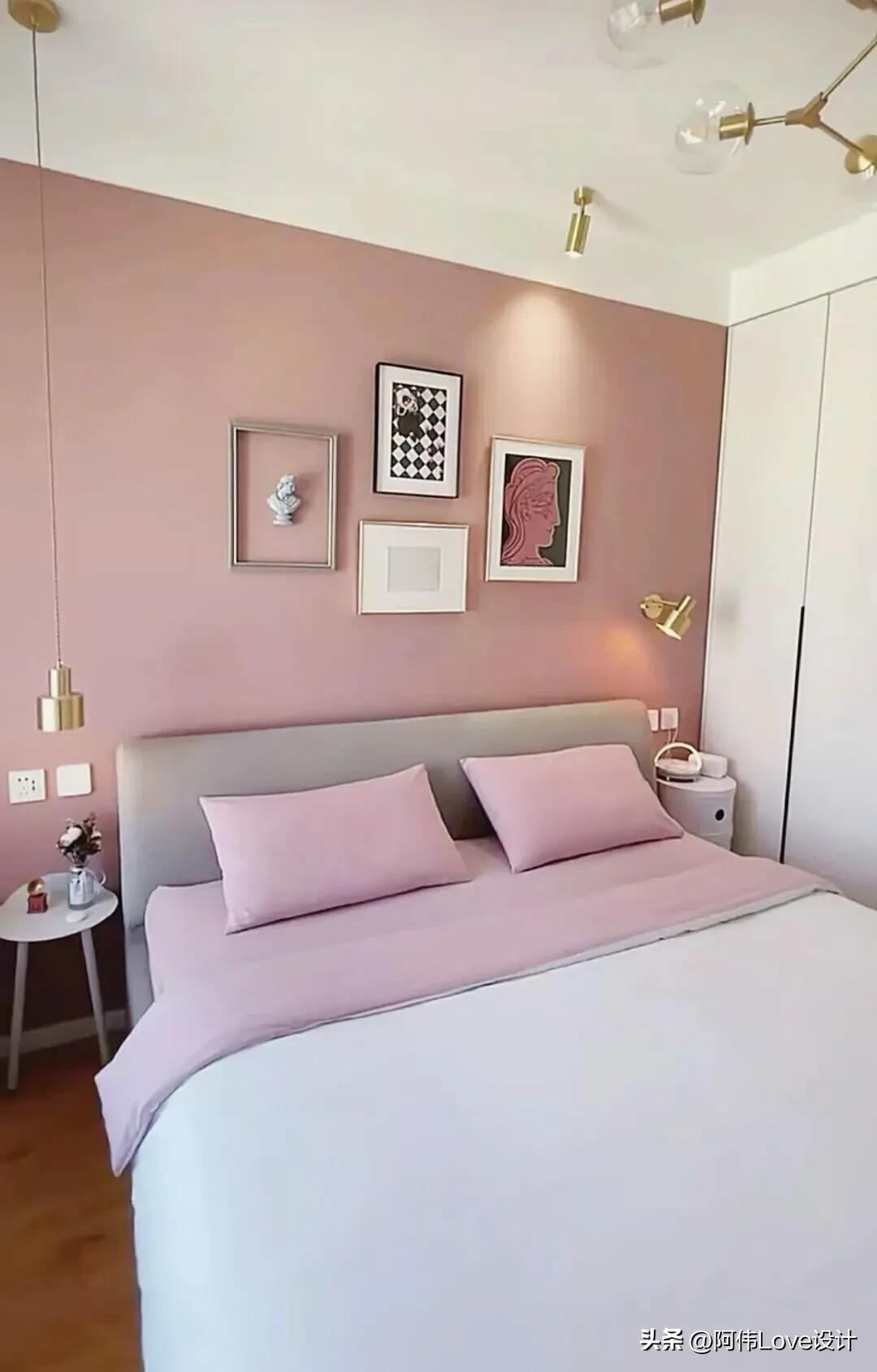 卧室刷墙颜色搭配,立邦漆卧室颜色搭配