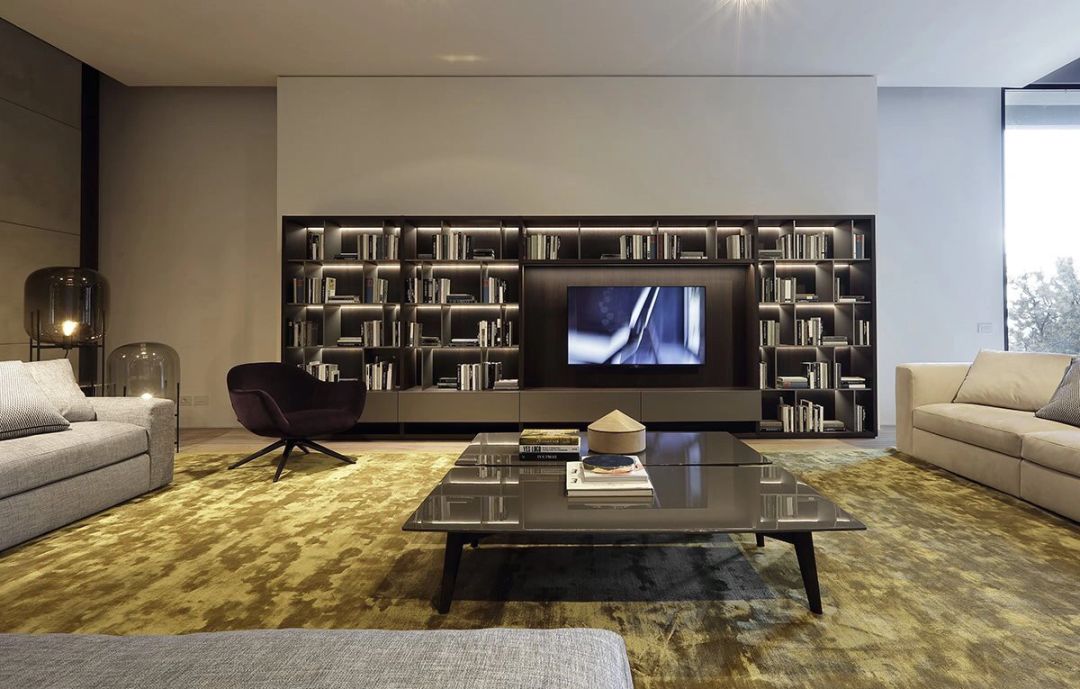 简单大气有设计感的电视柜,30款必看极简电视柜实景