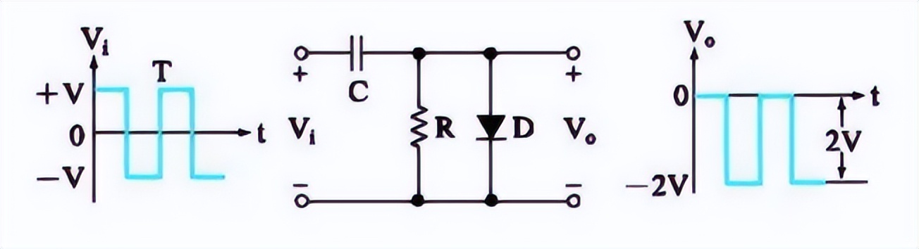 二极管限位与钳位电路,二极管钳位电路题讲解