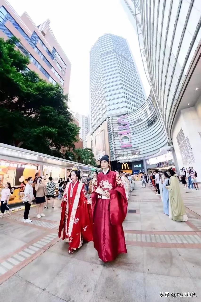 国风大赏汉服大型t台秀,汉服走秀国风大典最惊艳的汉服