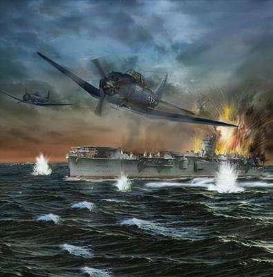 详解人类海战史上的首次航母大对决——美日乌龙不断的珊瑚海海战