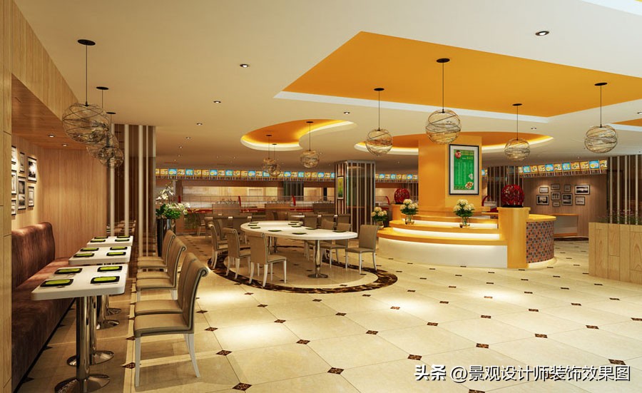 快餐厅设计图纸,快餐厅设计案例效果图