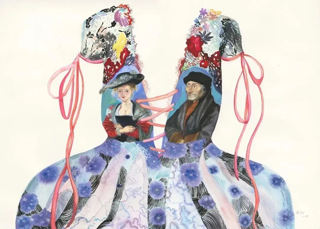 央美研究生创作作品,央美硕士街头绘画