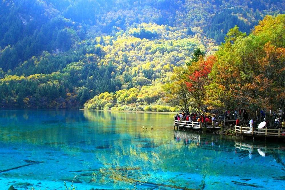 人间仙境九寨沟图片,人间仙境九寨风景图片