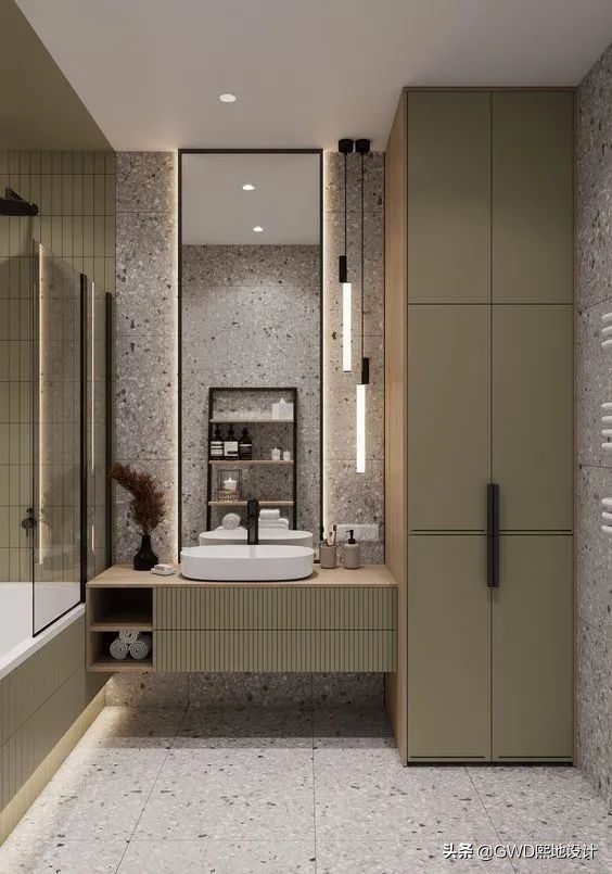 最美卫生间装修效果图,2021最火卫生间设计效果图
