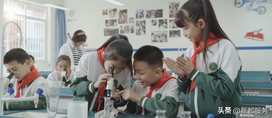 祝贺新学校,新都市区重点学校