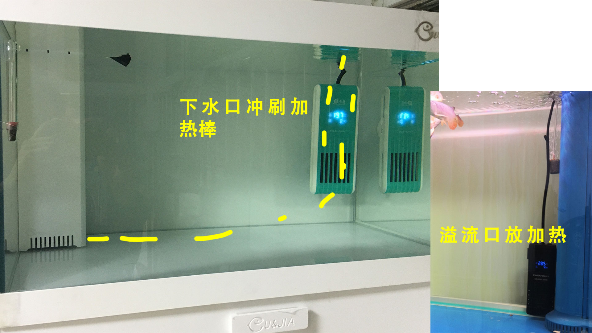 鱼缸加热棒瓦数大好还是小好,加热棒瓦数与温度