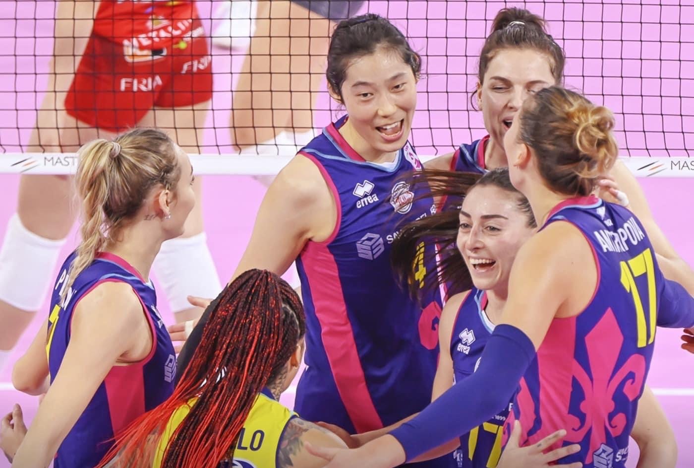 朱婷姚迪欧联杯第一局,朱婷姚迪欧联杯决赛