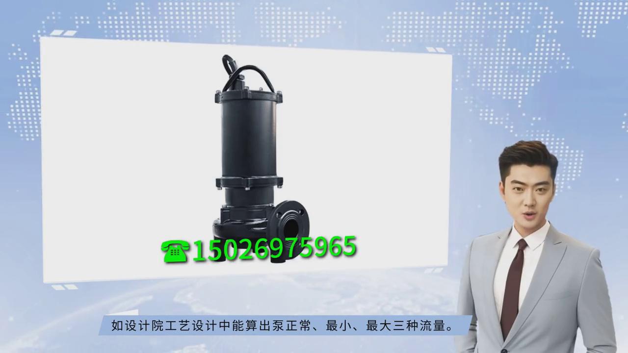 广州市白云泵业集团有限公司BWQ潜水排污泵广东白云水泵