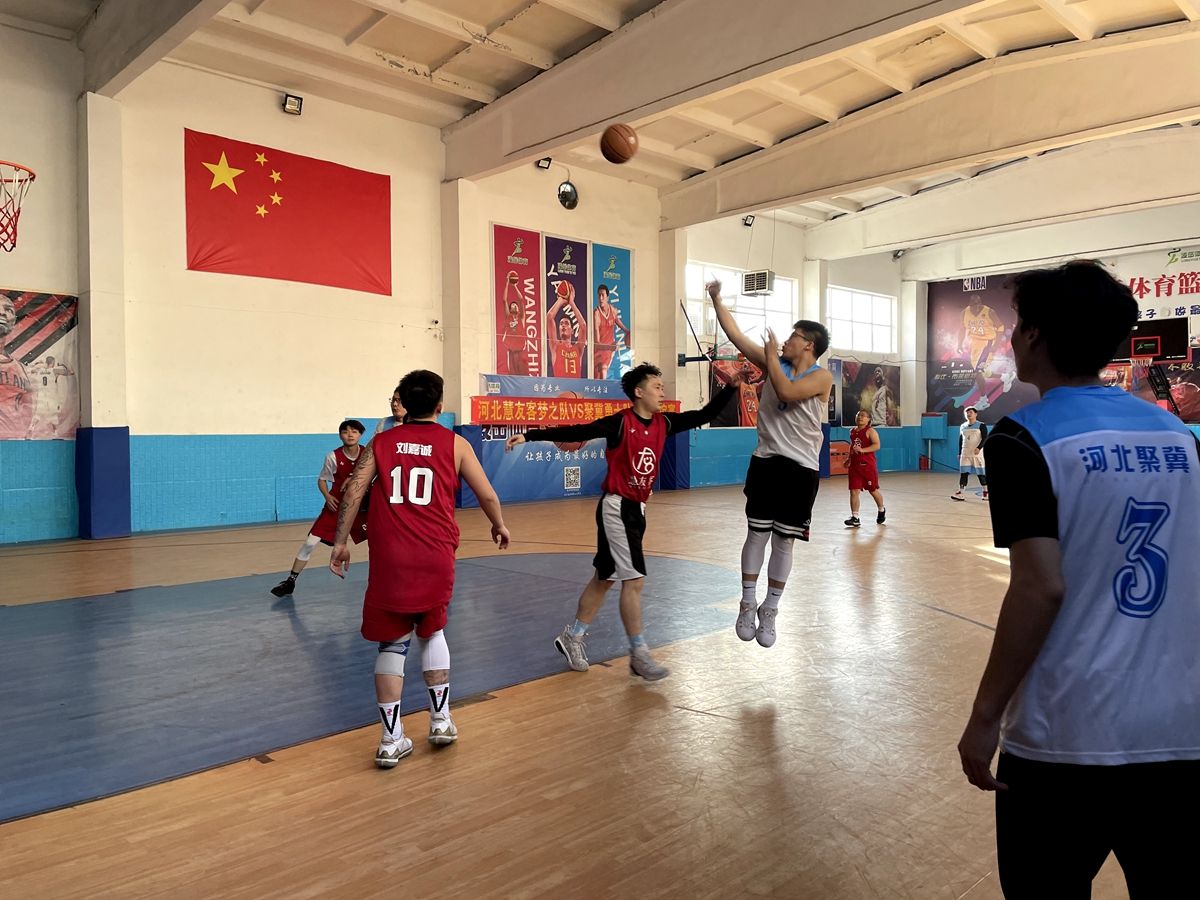 河北聚冀成立“聚冀勇士队”篮球队对外友谊赛初战告捷