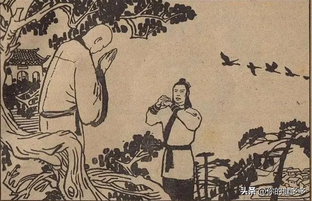 民间故事男子守灵躲过一劫,民间真实故事和尚丢银子