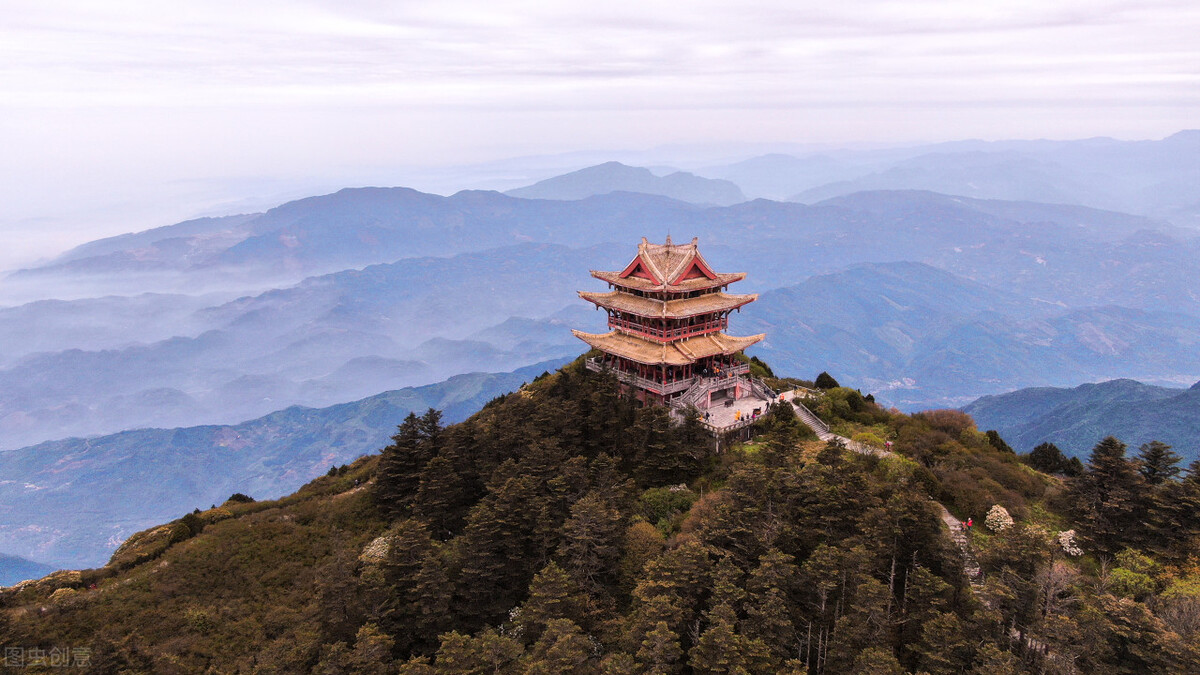 我国最美的五大名山,中国六大最美名山