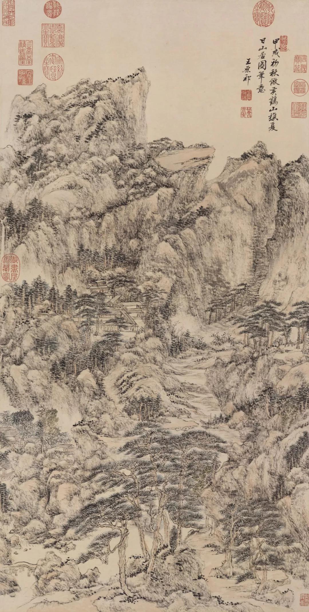 四王山水技法,四王山水的特点