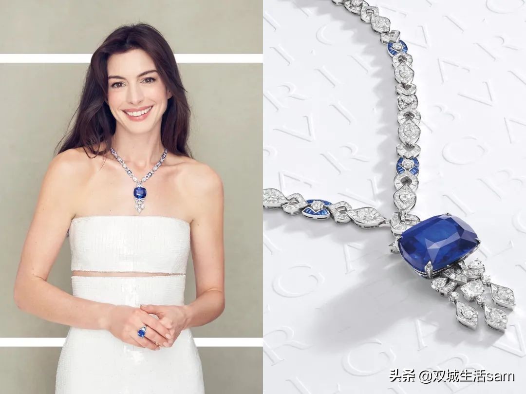宝格丽蓝宝石安妮海瑟薇,安妮海瑟薇宝格丽蓝宝石高级珠宝