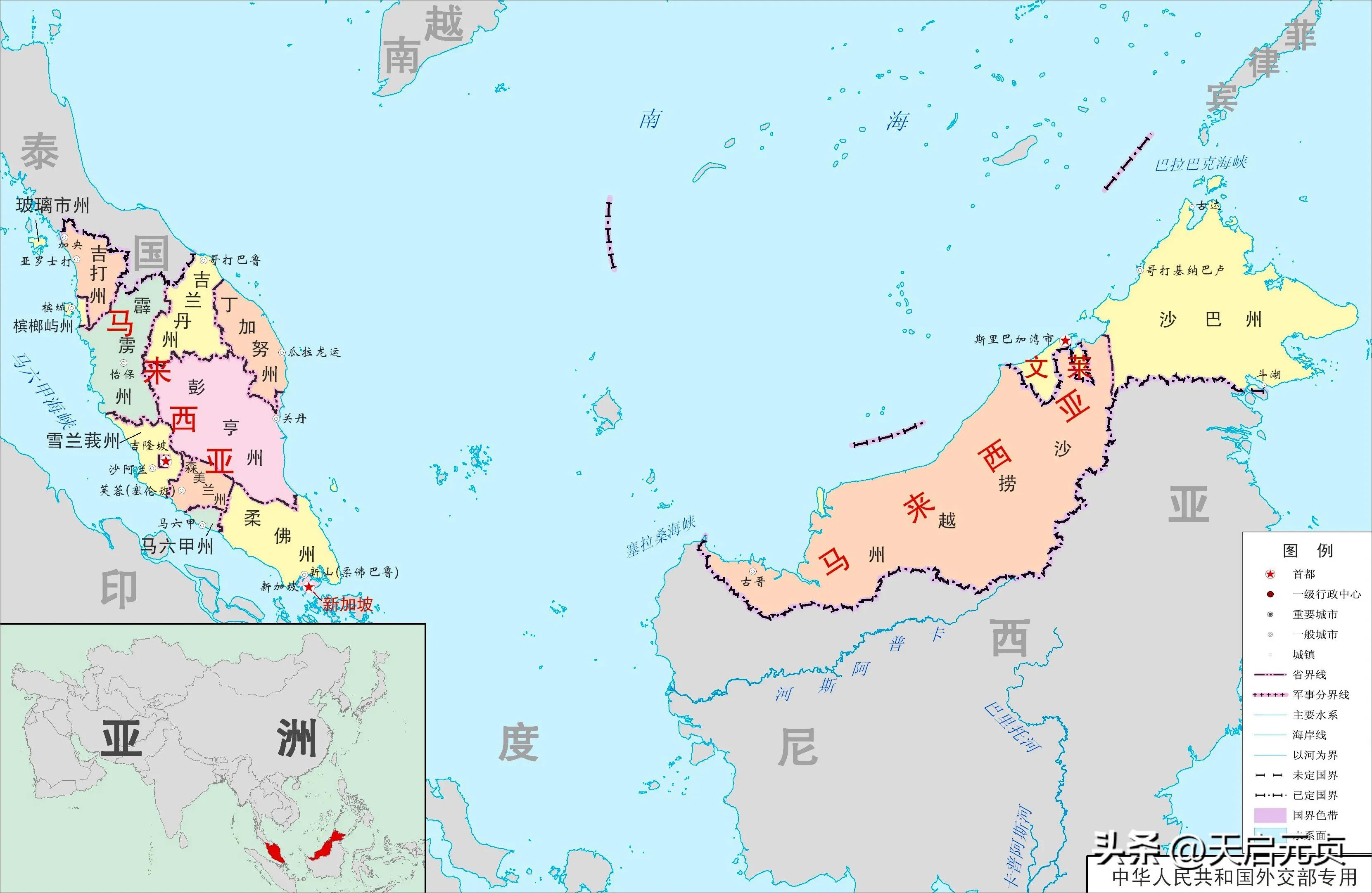 马来西亚历史领土变化,马来西亚地图演变