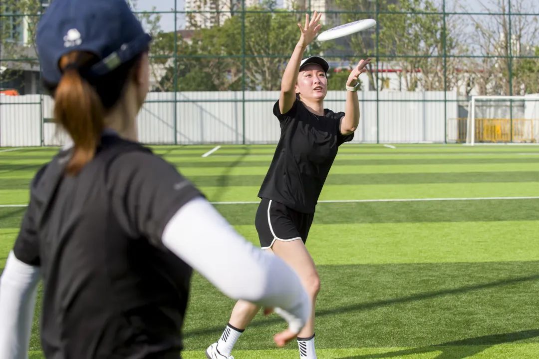 飞盘的“炙热”，热过申城的艳阳