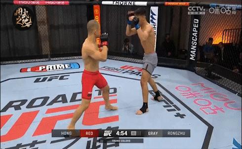 茸主ufc首秀打成模仿秀,茸主ufc输的比赛